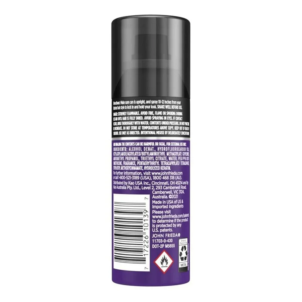 John Frieda Frizz Ease Moisture Barrier Firm Hold Hairspray 2 oz Travel